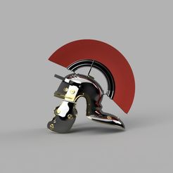 1.png STL file Roman Helmet・3D printer design to download