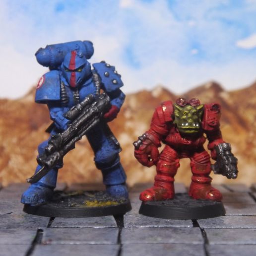 GRATUITEMENT armure de puissance rogue trader ork