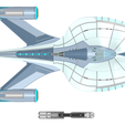 Protostar-Mk11.png USS Prodigy / USS Protostar Functional Model | Star Trek Prodigy | By Collins Creations 3D