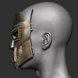 7.JPG Doom mask - Helmet Marvel 3D print model