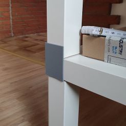 20190905_191203.jpg Free 3D file Simple Ikea LACK Connector・3D printable model to download