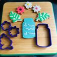 IMG-20210501-WA0015.jpg flowerpot cookie cutter /jarro con flores cortador de galletas