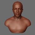 15.jpg Kendrick Lamar Bust 3D print model