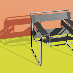 Silla-procesada.png STL file Wassily chair・3D printable design to download