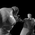 9_00000.jpg Superman VS Hulk Statuette