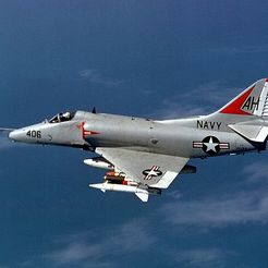 Douglas-A-4-Skyhawk.jpg Archivo OBJ Douglas A-4 Skyhawk・Plan para descargar y imprimir en 3D