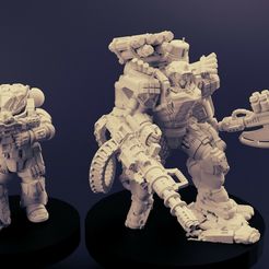 Subutai-16-Phallanx.jpg Fichier STL Frères de bataille Subutai・Design imprimable en 3D à télécharger