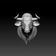 buu3.jpg Bull head 3d model for 3d print