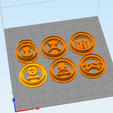 c29.png emoji cookie cutter stamps set