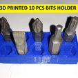20190421_083832.jpg 3D PRINTED BITS HOLDER 10 PCS