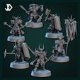 Chaos-Warrior-6-PACK.jpg Army of Chaos - 6 warriors PACK