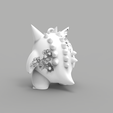 0_7.png GENGAR KEYCHAIN DANIEL ARSHAM STYLE SCULPTURE - WITH CRYSTALS AND MINERALS