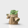 Baby-Yoda-Grogu-3D-Printing-1.png Baby Yoda Stl Files - Cute - 3d Printing