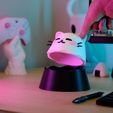 Cat_Epic_Kawaii_Box_Holoprops-1.jpg Archivo 3D Kawaii Cat Loot Box - Print-in-Place - No Support・Objeto de impresión 3D para descargar