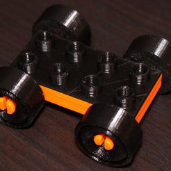 Duplo Compatible Car Base 2 x 4