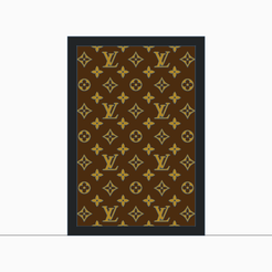 STL file Louis Vuitton Stamps 5cm・3D printable model to download・Cults