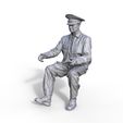 9.jpg Figure soldier Russia for diorama railroad model making advertising ship model MIG