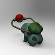 Bulbasaur.3.jpg STL file Bulbasaur pack・3D print design to download