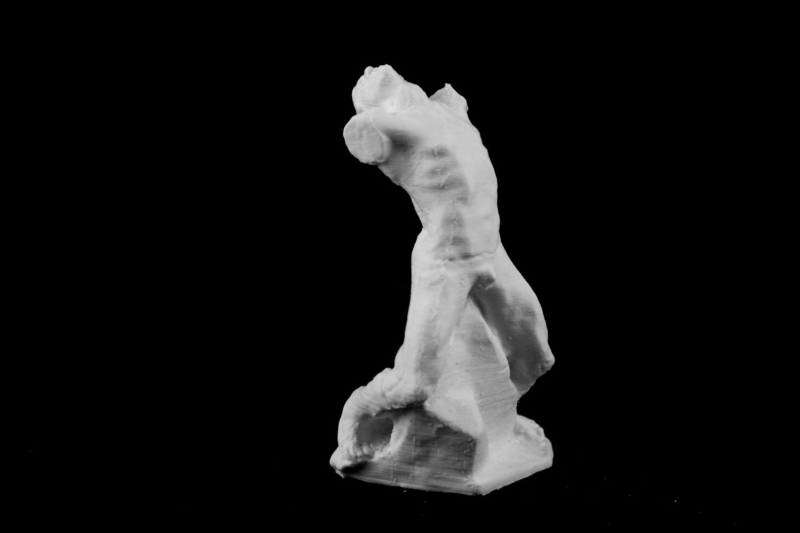 Free STL file The Falling Man at The Musée Rodin, Paris・3D printer ...