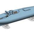06.jpg Low Profile Stealth Semi Submersible Interceptor 1m RC Ready 3D Printable Model