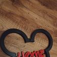 Snapchat-1709943553.jpg Disney Inspired Home Sign Mickey minnie Head Home Decor Cake Topper Personalized Wall Art