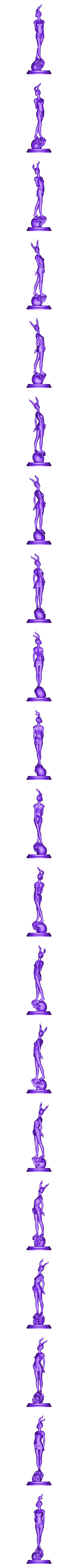 Devil_girl_new.stl Девочка-дьявол
