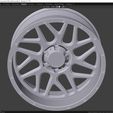 Hostile-Sprocket_H108_D.jpg Hostile Sprocket H108 Rim 3D model