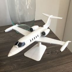 lj-35.jpg Archivo STL learjet 35 scale 1/48・Modelo para descargar y imprimir en 3D