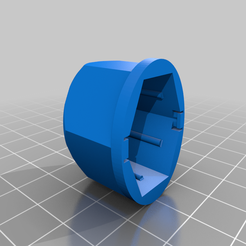 moerkap_plat_-4mm_met_rand_logo2.png STL file Matra (Murena) wheel nut cap・3D printable model to download