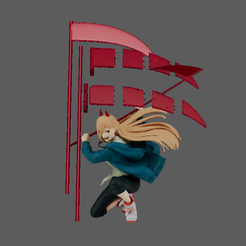 Power-main-3-Versions.png 3D file Power Scythe Weapon Chainsaw Man STL 3D Printable Design_ Tubless・3D printable design to download