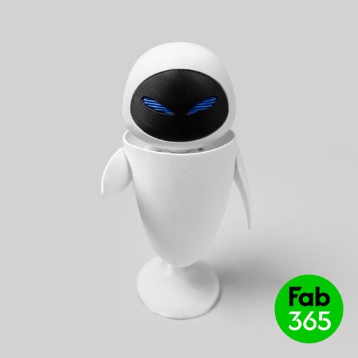 Fab 3D file EVE from Wall - E・3D print design to download, fab_365