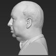 4.jpg Alfred Hitchcock bust 3D printing ready stl obj formats