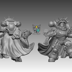 CAPTAIN.jpg STL file HEAVY GRAVITY BOI WITH CLOAK・Model to download and 3D print