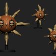 solrock-5.jpg Pokemon - Solrock con base