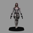 01.jpg Black Widow Snow Suit - Black Widow Movie LOW POLYGONS AND NEW EDITION