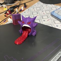 Gengar - Pokémon articulado flexible (impresión en el lugar, sin soportes), goobertime