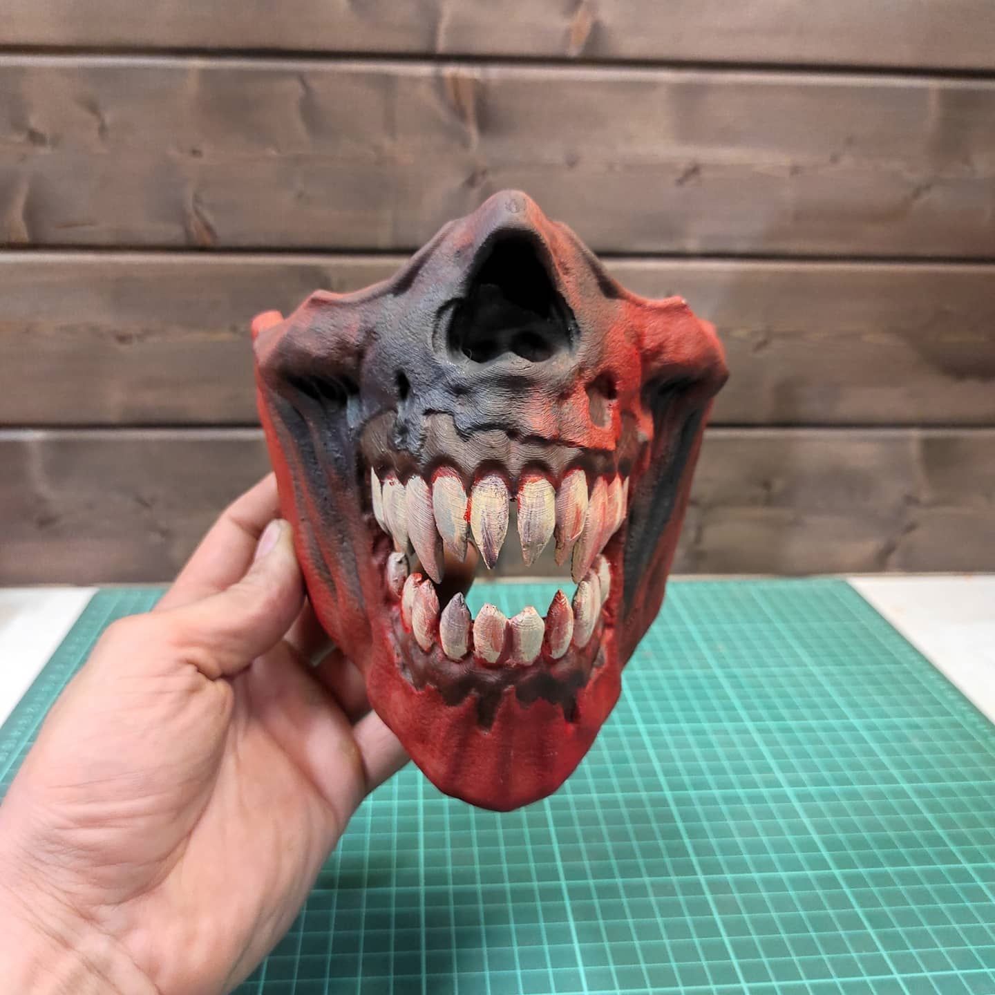 4ZF4H3TC-1g.jpg STL file ZOMBIE MASK・Template to download and 3D print, freeclimbingbo