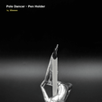 IMG_20190220_103350.png STL file Pole Dancer - Pen Holder・3D printable design to download