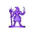 Werewolf_Shaman_Pose_2_ALT_Base.obj Werewolf Shaman 3D print model