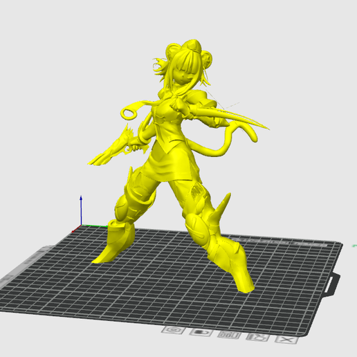 🦸 k9 izuna action figure yugioh・ 3MF File for 3D printing・Cults
