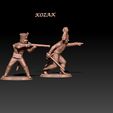 render.jpg Napoleonic wars: russian guard jagers 1805-07 command group
