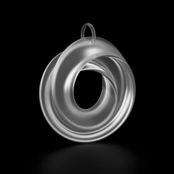 1.jpg STL file Pendant Twisted・Template to download and 3D print