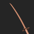 3.png Muichiro katana Demon slayer 3d print model