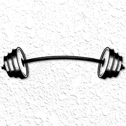 project_20230225_1503089-01.png Fichier STL poids d'entraînement art mural 2d workout wall decor deadlift bodybuilder barbell・Design pour imprimante 3D à télécharger