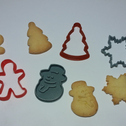 Capture d’écran 2017-11-15 à 17.54.43.png Free STL file Christmas Cookie Cutter・3D printable design to download