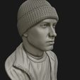 15.jpg Eminem 3D portrait sculpture 3D print model
