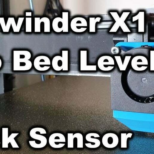 Скачать бесплатный файл STL Sidewinder X1 Auto Bed Leveling Stock