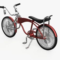 785.jpg STL file LOWRIDER BIKE FOR 1/24 - 1/25 DIORAMA. Ref. BUICK RIVIERA MODEL KIT・3D print object to download
