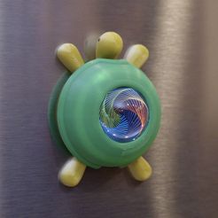 turtle-fridge.jpg Fichier STL gratuit Turtle TFT Gizmo Tortue・Design pour impression 3D à télécharger