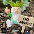 7.jpg SET OF GARDEN GNOMES (RUDE AND NICE) - EASY PRINT - COLOR PRINT